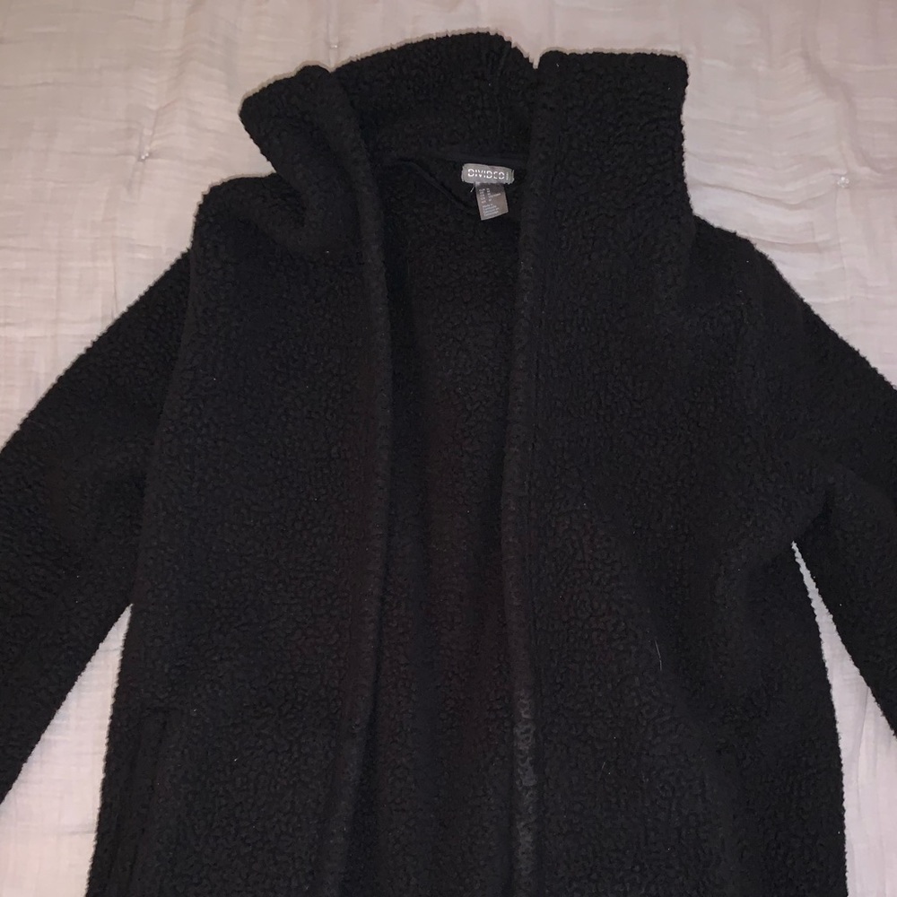 Black Furry Jacket
